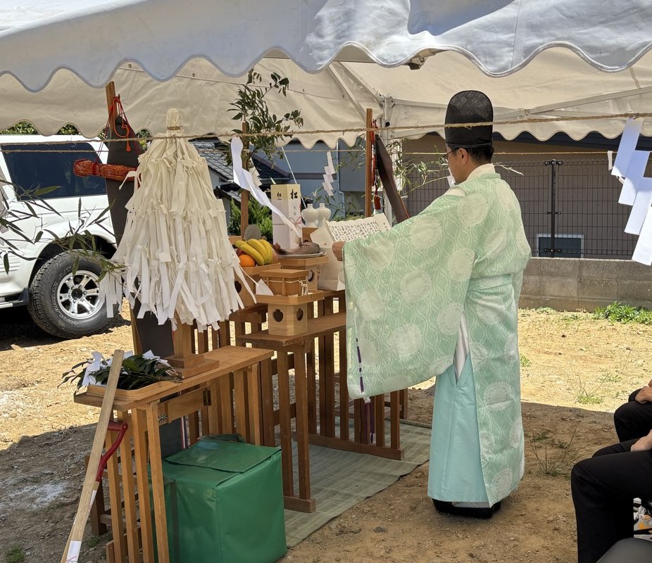 http://地鎮祭が執り行われました